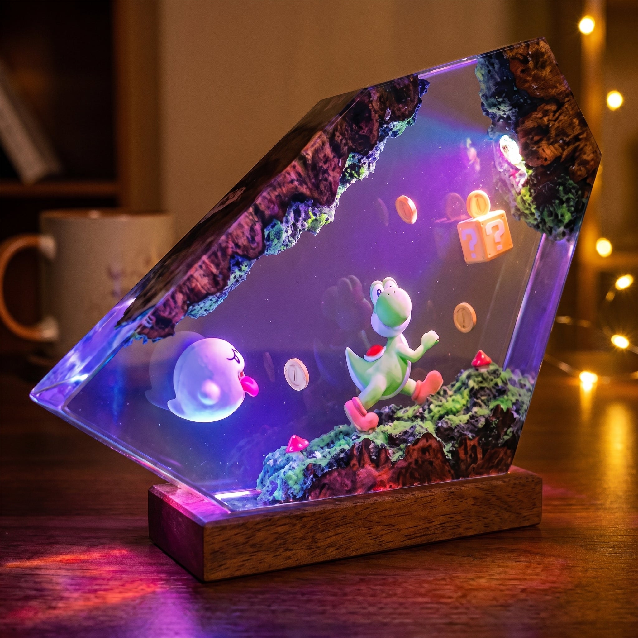 Mario Resin Lamp